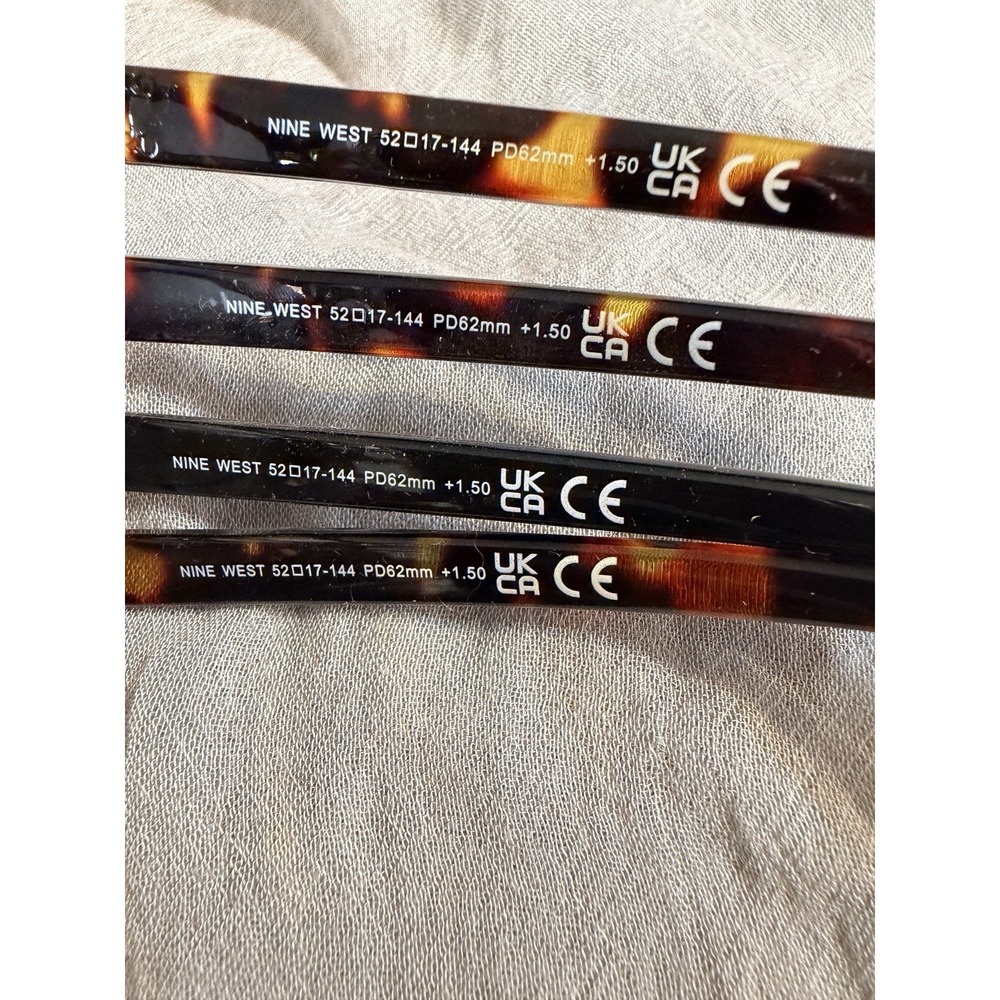 NINE WEST Designer Reading Glasses +1.50 4 PACK EYEGLASSES 👓 Cheaters - Picture 3 of 9